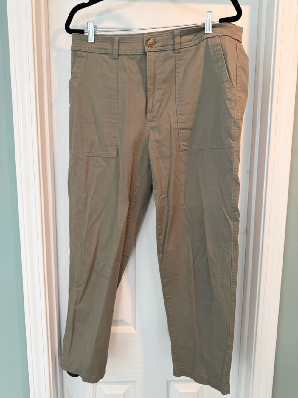 a new day Olive-Tan Straight Leg Chinos